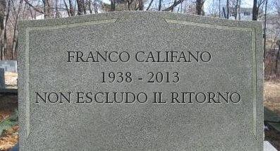 In memoria di Franco Califano
